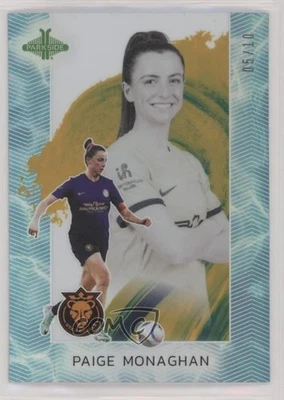 2024 Parkside NWSL Pacific Blue /10 Paige Monaghan #80 - Image 1 of 2
