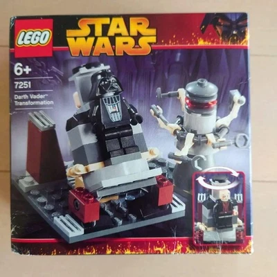 LEGO 7251 Darth Vader Transformation Star Wars Episode III 2005 New Sealed - Image 1 of 4