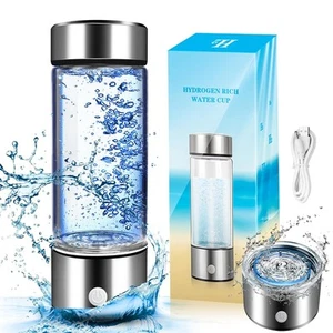 Hydrogen Water Bottle Generator with PEM SPE Technology, Portable Hydrogen Wa... - Picture 1 of 7