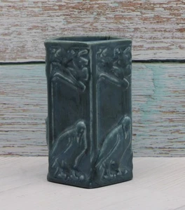 1924 Rookwood Pottery Five Sided Rook Vase ROOKS Pencil Holder 1795 - Picture 1 of 6