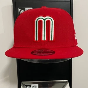 Mexican National Baseball Team - 9FIFTY Snapback New Era Cap - Red - Picture 1 of 4