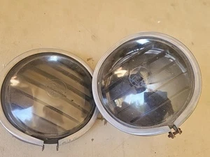 2 Vintage Per Lux 200T Stainless Louvered Fog/Driving Ratrod Lights - Picture 1 of 7