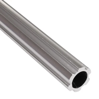 Fluted aluminum alloy old school BMX bicycle seat post 22.2mm (7/8") 450mm - - Image 1 of 2