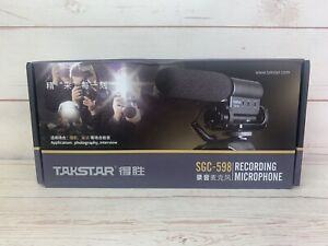 Takstar SGC-598 Shotgun Video Interview Recording Microphone Mic 