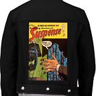 Amazing Stories of Suspense Horror Comic Book Iron On Jacket Back Patch Punk