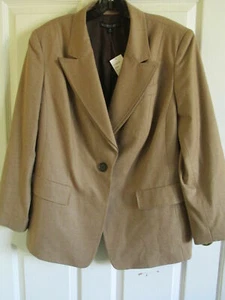 GR. 14 LAFAYETTE 148 NEW YORK TEAME WOLLJACKE MIT DOPPELTEM KRAGEN NEU MIT ETIKETT $ 698 - Bild 1 von 1