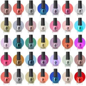 W7 Glitter Nagellack & Shimmer Nagellack 15 ml, hält 10 Tage (40 Farben) - Bild 1 von 34