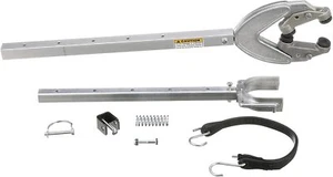 SWIVL-EZE ADJUSTABLE SHOCK ABSORBING TRANSOM SAVER 31-40" SP-429-RB - Picture 1 of 6