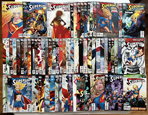 SUPERGIRL Vol 5 #0-67 Lot of 63 (excl 0 22 57 66 67) 2005 - VG - incl all 3 Keys