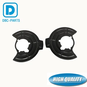 NEW Black Brake Dust Shield Left & Right Side for 2007-18 Jeep Wrangler - Picture 1 of 7