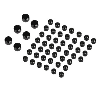 52Pcs Motorcycle CNC Engine Bolt Caps Cover Kit For Harley Dyna Twin Cam FLD Foto 1 de 4