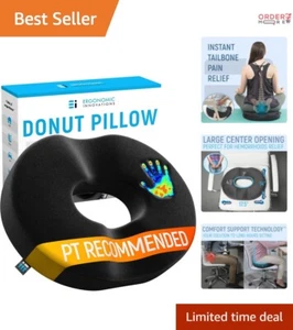 Physician-Endorsed Tailbone Support Pillow - Medium Firmness and Durable Comfort - Picture 1 of 11