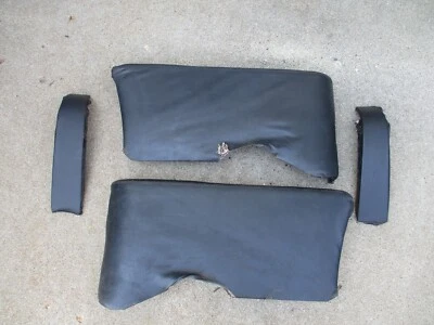 Buick Electra 225 Limited 1969 70 2 puertas techo rígido negro reposabrazos trasero y paneles de llenado Foto 1 de 4