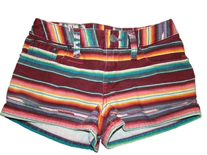 Ralph Lauren Denim Girls Size 8 Boho Aztec Print Shorts - Picture 1 of 6