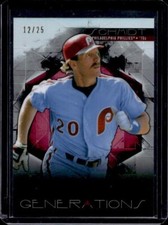 Mike Schmidt 2015 Topps Finest Generations Refractor #12/25 Phillies