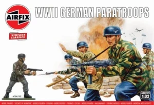 Airfix A02712V 1:32 German Paratroops (WWII) Vintage Classic Series - Picture 1 of 1