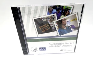 CDC Psychologiczna pierwsza pomoc w katastrofach radiacyjnych 2010 CD-ROM Nowa zapieczętowana - Zdjęcie 1 z 4