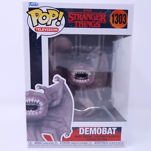 Funko Pop! | Demobat Upside Down | Stranger Things | No. 1303 | FREE Protector - Foto 1 di 9