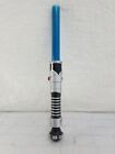 BLUE Lightsaber Star Wars 1999 LFL Hasbro Retractable Obi Wan LIght &amp; Sound