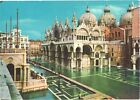 Venice Italy St. Mark's Square High Water Postcard