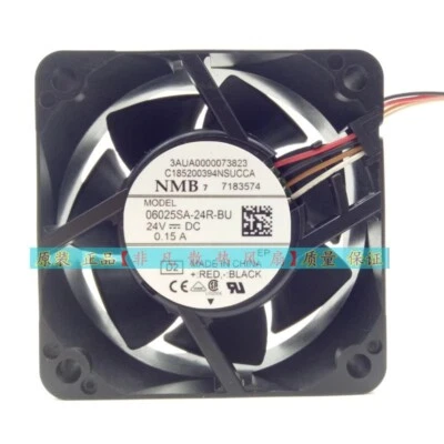 NMB 06025SA-24R-BU 24VDC 0.15A 60*60.25mm 4pin Cooling Fan - Image 1 of 4