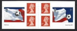 GREAT BRITAIN 2002 WORLD CUP BOOKLET UNMOUNTED MINT, MNH - Picture 1 of 1