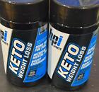 2 pack Bpi Sports Keto Weight Loss Ketogenic 75 capsules 25 serv. EXP 10/24+(D5)