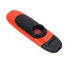 (Orange)Kazoo Flute ABS Plastic Kazoo Musical Wind Instrument & 5 Diaphragms BGS