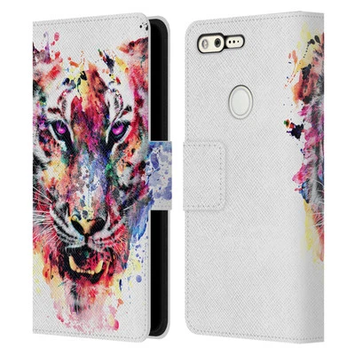 OFFICIAL RIZA PEKER ANIMALS LEATHER BOOK WALLET CASE COVER FOR GOOGLE PHONES - Image 1 of 4