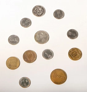 verschieden Münzen - Shekel und Agorot (siehe Fotos) - Schekel Israel - Bild 1 von 2