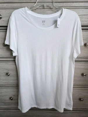 ⚘️NUEVA CON ETIQUETAS GAP Camiseta Blanca Favorita Top Talla XL ¡SÚPER SUAVE E IDEAL PARA PONER EN CAPAS! Foto 1 de 4