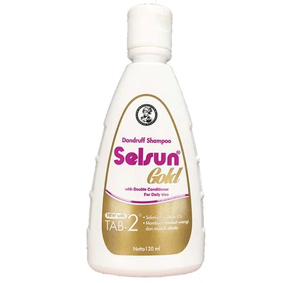 Selsun Gold Dandruff Shampoo with double conditioner - 120ml - Image 1 of 4