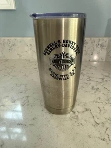 Lasergravur Kaffee / Getränke Becher 20oz" Motor Harley Davidson Cycles - Bild 1 von 2