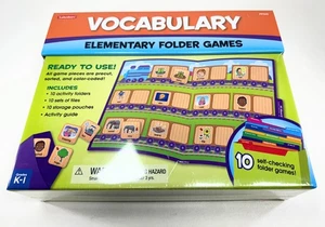 Lakeshore Vocabulary Elementary File Folder Games Grades K-1 PP523 - Picture 1 of 4