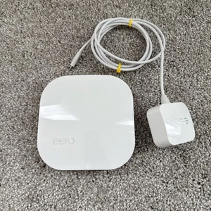 Eero B010001 Pro 2nd Generation AC Tri-Band Mesh Router & Power Supply Bundle - Picture 1 of 4