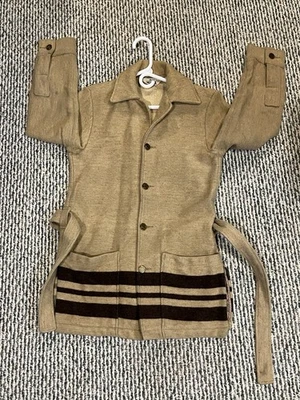 Vintage Woolrich Jacket Mens XS Wool Blanket Stripe Mackinaw Chore Barn Coat - Image 1 of 4