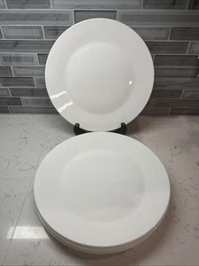Crate and Barrel Fine Bone China von Nikko weiß Speiseteller 4er Set Neu in einwandfreiem Zustand - Bild 1 von 9