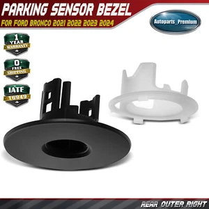 2pcs Rear Outer Right Parking Sensor Bezels for Ford Bronco 2021 2022 2023 2024 - Picture 1 of 10