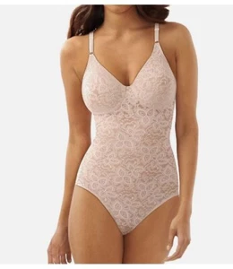 Modelador corporal de encaje para mujer Bali, ropa moldeadora suave de encaje 'N control firme - 36B - Imagen 1 de 6