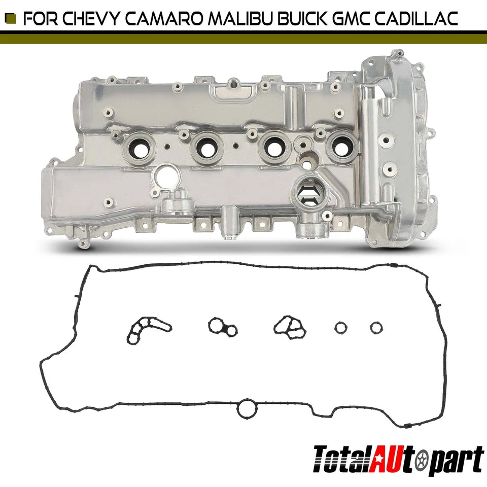 Cubierta de válvula de motor para Chevrolet Camaro Malibu Buick Regal Cadillac ATS CTS GMC Foto 1 de 4