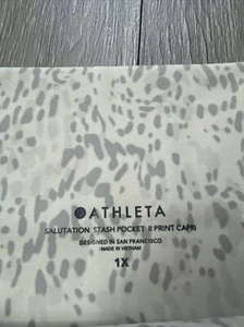Athleta Salutation Stash Pocket II Print Capri Women’s 1X Activewear - Picture 1 of 10