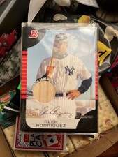 2005 Bowman Relic #50 Alex Rodriguez Game-Used Bat