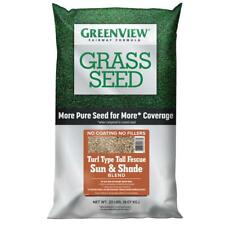 GreenView 20Lbs Grass Seed Turf Fairway Formula Type Tall Fescue Sun Shade Blend