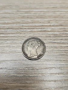 1874 Great Britain Silver Threepence Coin You Grade Circulated 3 Pence Victoria - Picture 1 of 5