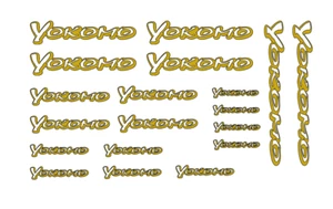 YOKOMO DIE-CUT Decal Sticker ( 19 PCS ) Offroad RC NEW - Picture 1 of 1