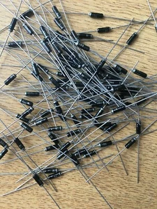 DIODO ZENER 1N709 DO204 1/4 VATIO 6,2 VOLTIOS 100 PIEZAS Z3518 - Imagen 1 de 2