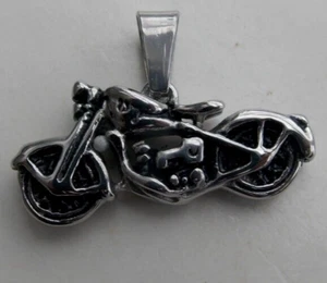 Edelstahl Biker Motorrad Anhänger nur #ST357 - Bild 1 von 6
