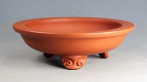 Olla Bonsai Tokoname Redonda Hon-shudei de Togen, #togen02: D122*H38 mm - Imagen 1 de 8