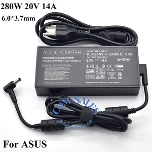 280W ADP-280BB B Charger for Asus ROG Strix G15 G17 G513R G513Q G713R 6.0*3.7mm - Picture 1 of 8