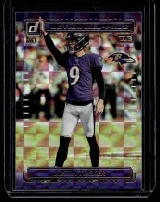 2022 Donruss Action All-Pros Justin Tucker Baltimore Ravens #AP-20 - Image 1 of 2